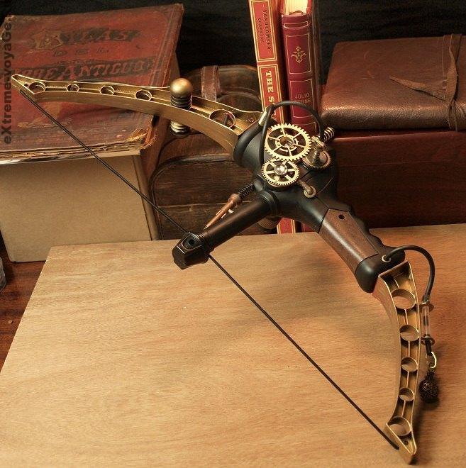 Спортивно-охотничий лук - арбалет Steampunk против вампиров Спортивно-охотничий лук - арбалет Steampunk против вампиров