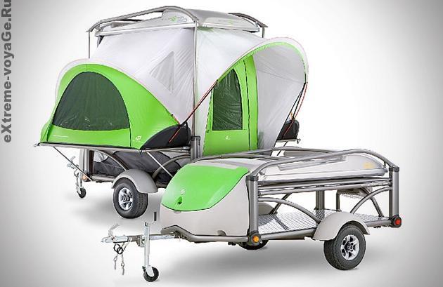 Легковой прицеп - дача с палаткой Sylvansport Go Camper Легковой прицеп - дача с палаткой Sylvansport Go Camper