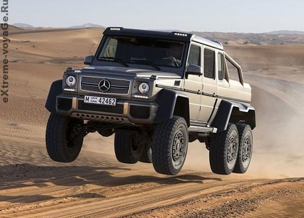 Mercedes-Benz G 63 AMG: супер – внедорожник 6х6