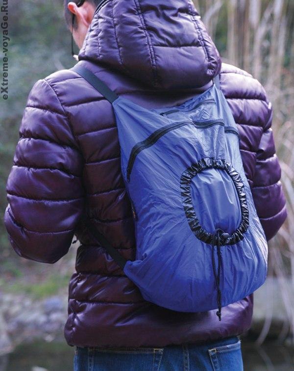 Easy Backpack в походном состоянии Easy Backpack в походном состоянии
