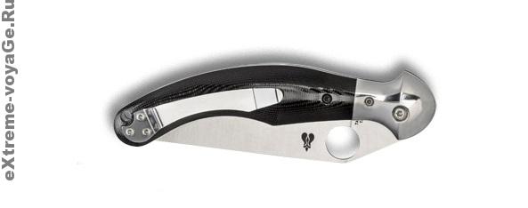 Венгерский нож Spyderco C173GP в сложенном состоянии Венгерский нож Spyderco C173GP в сложенном состоянии
