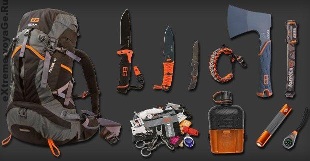 Bear Grylls Mountain Pack: набор для выживания от Gerber Bear Grylls Mountain Pack: набор для выживания от Gerber