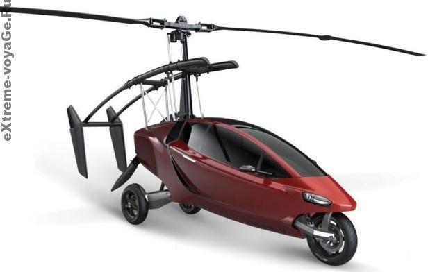 Летающая машина Helicycle для путешествий Летающая машина Helicycle для путешествий