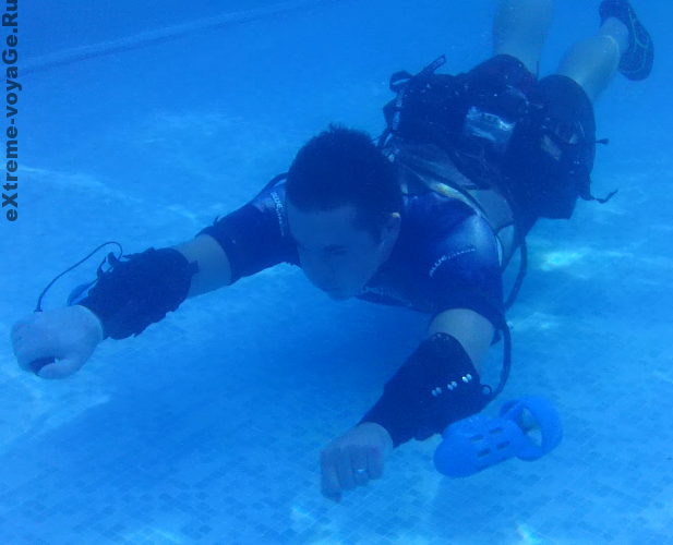Ручной подводный мини буксировщик Underwater Jet Pack Ручной подводный мини буксировщик Underwater Jet Pack