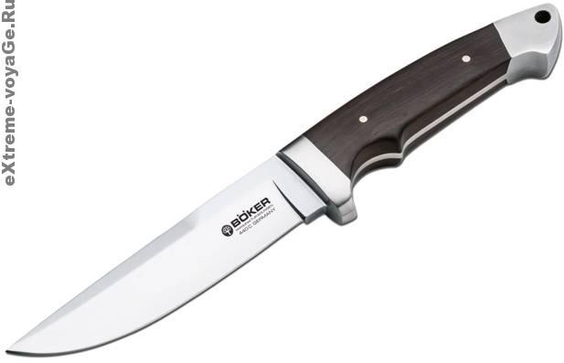 Мощный охотничий нож Böker Vollintegral XL Grenadill