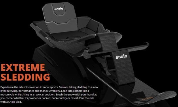 Экстрим - бобслей: санки - рюкзак Snolo Stealth-X Экстрим - бобслей: санки - рюкзак Snolo Stealth-X