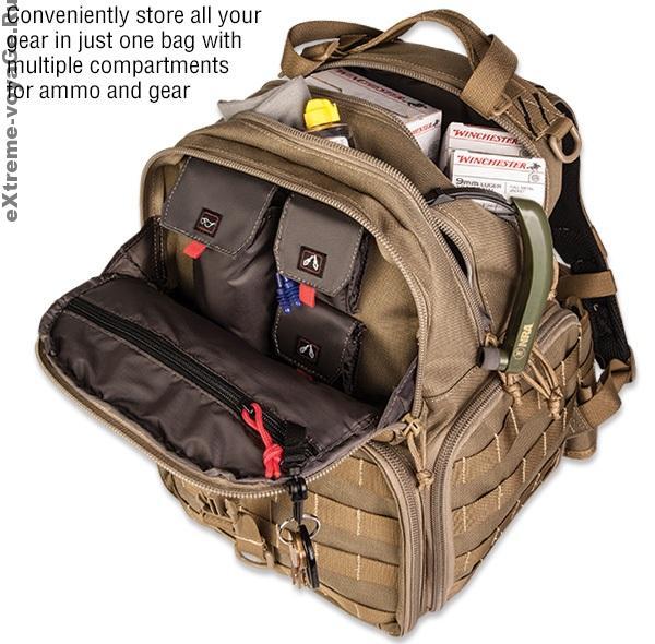 Боеприпасы в NRA Pistol Backpack Боеприпасы в NRA Pistol Backpack