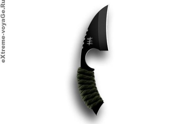 Штурмовой резервный нож выживания LFK01 с паракордом 
