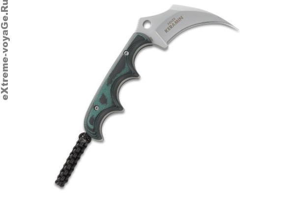Спасательный нашейный мини нож – коготь CRKT Keramin Спасательный нашейный мини нож – коготь CRKT Keramin