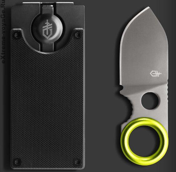 Зажим для денег Gerber GDC Money Clip со скрытым клинком Зажим для денег Gerber GDC Money Clip со скрытым клинком