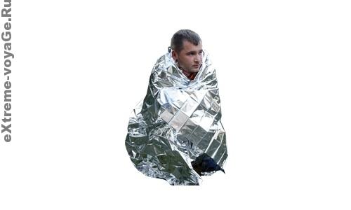 Сигнальное термо мини-одеяло выживания Survival Blanket Сигнальное термо мини-одеяло выживания Survival Blanket