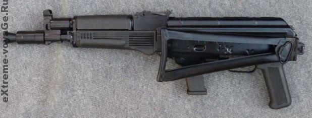 Самозарядный карабин Вепрь МА-9 со сложенным прикладом Самозарядный карабин Вепрь МА-9 со сложенным прикладом