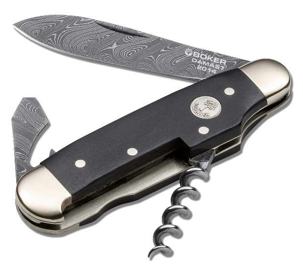 Складной дамасский нож Boker Damast Jahresmesser 2014 Складной дамасский нож Boker Damast Jahresmesser 2014