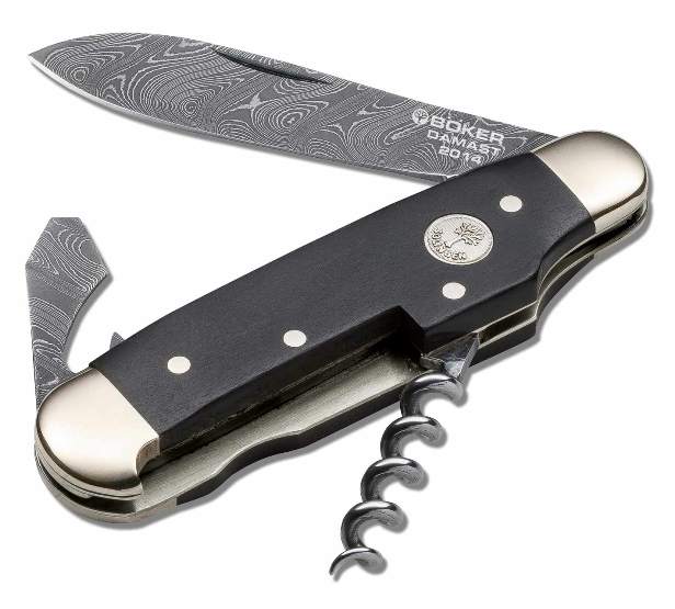 Складной дамасский нож Boker Damast Jahresmesser 2014