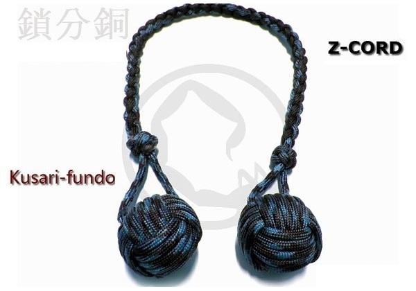 Паракорд – ручное оружие самообороны Paracord Kusari-fundo Z-Cord