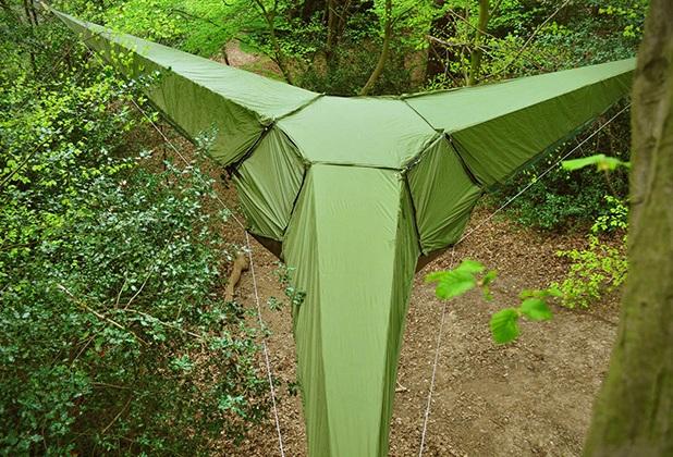 Tentsile Tree Tents вид сверху Tentsile Tree Tents вид сверху
