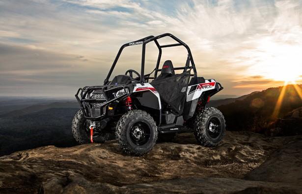 Квадроцикл - мотовездеход Polaris Sportsman Ace с автоуклоном