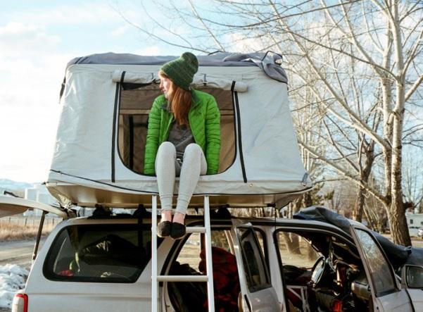 Установка палатки Poler Le Tente Установка палатки Poler Le Tente