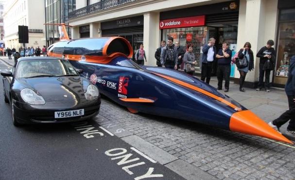 Мировой рекорд скорости на Bloodhound SSC Мировой рекорд скорости на Bloodhound SSC