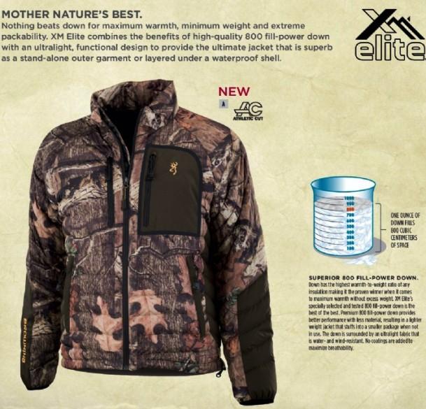 Камуфляжная одежда для охоты Browning XM Elite Камуфляжная одежда для охоты Browning XM Elite