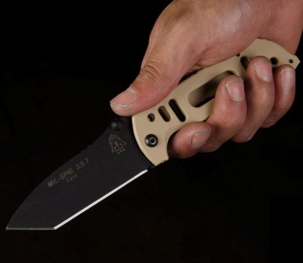 Складной нож спецназа с клипсой Mil SPIE 3.5 Tanto Point Складной нож спецназа с клипсой Mil SPIE 3.5 Tanto Point