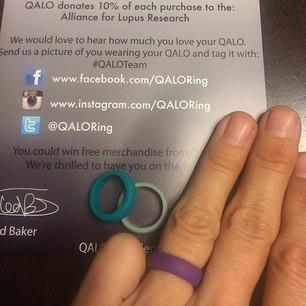 QALO Ring на руке QALO Ring на руке