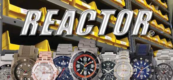 Вся линейка надежных и прочных наручных часов REACTOR Вся линейка надежных и прочных наручных часов REACTOR