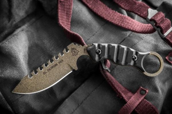 Боевой нож-керамбит Tops Knives El Patron XXX Боевой нож-керамбит Tops Knives El Patron XXX