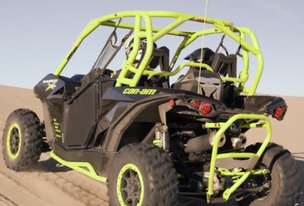 Скоростной штурмовой турбо квадроцикл Maverick X DS Turbo