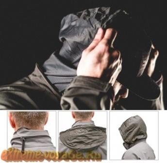 Капюшон в софтшелл куртке Rig Light Jacket Капюшон в софтшелл куртке Rig Light Jacket
