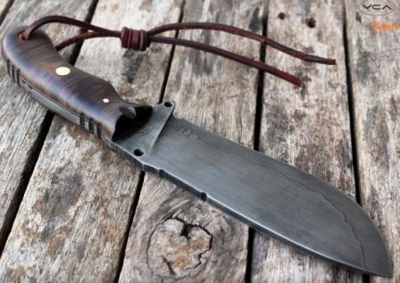Большой нож с фиксированным лезвием VCA Knive Haze