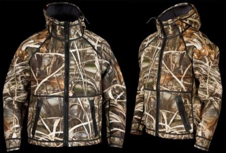 Куртка для охоты на уток StormR Typhoon Camo Куртка для охоты на уток StormR Typhoon Camo