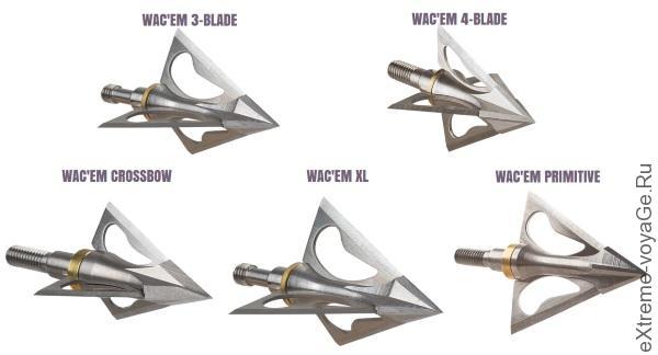 Wac-Em Archery Fixed Blade Broadhead Wac-Em Archery Fixed Blade Broadhead