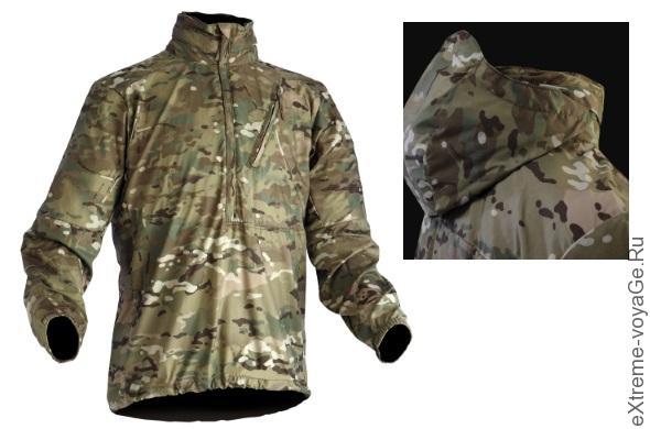 Походная камуфляжная ветровка с капюшоном Wild Things Windshirt Походная камуфляжная ветровка с капюшоном Wild Things Windshirt