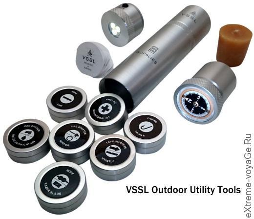 Удобный набор для выживания VSSL Outdoor Supplies Удобный набор для выживания VSSL Outdoor Supplies
