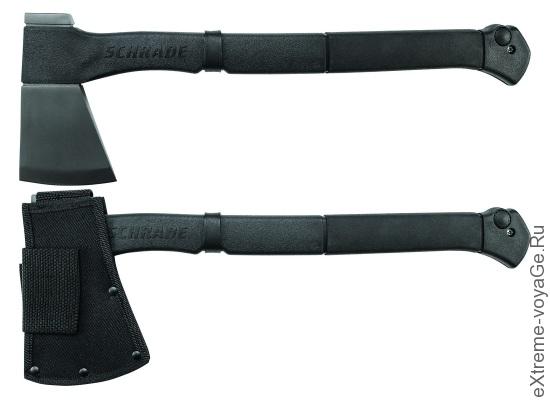 Внешний вид складного топора-мультитула Schrade Axe SCAXE9 Внешний вид складного топора-мультитула Schrade Axe SCAXE9