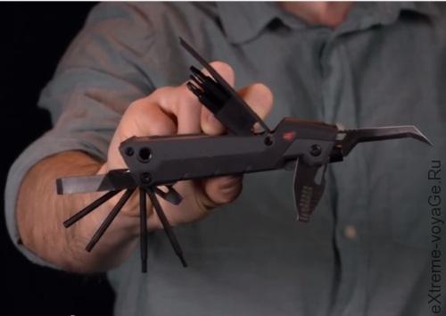 Мультитул с фонариком для оружия Gun Tool Pro-X Мультитул с фонариком для оружия Gun Tool Pro-X