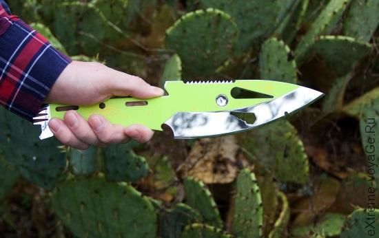 Метательный нож-мультитул для выживания Kniper 22x1 Метательный нож-мультитул для выживания Kniper 22x1