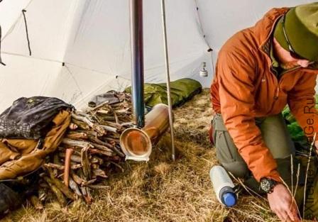 Туристическая мини печка Smith Cylinder Stove Туристическая мини печка Smith Cylinder Stove