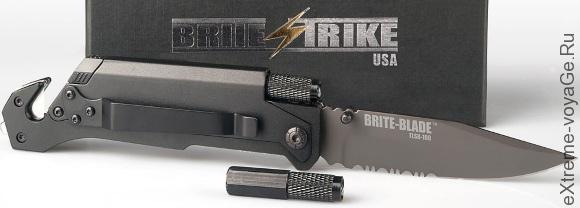 Brite Strike Blade Tactical Lighted Survival Knife Brite Strike Blade Tactical Lighted Survival Knife