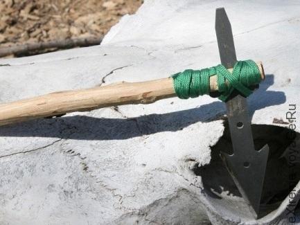 Iron Hammer Forge Fisher Spear Wilderness Survival Tool Iron Hammer Forge Fisher Spear Wilderness Survival Tool