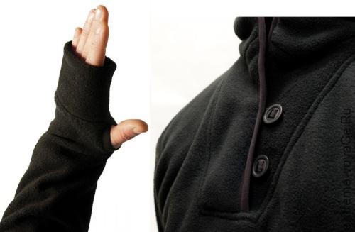 Platatac Mountain Shawl Collar Hoodie Platatac Mountain Shawl Collar Hoodie