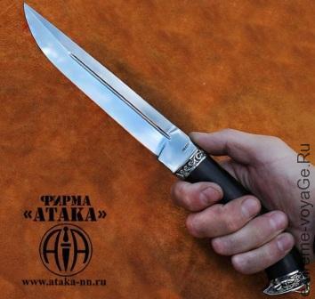 Пластунский казачий нож от компании АТАКА