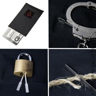 Применение карты - мультитула для выживания Hostage Escape Card Применение карты - мультитула для выживания Hostage Escape Card