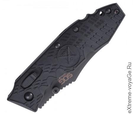 Карманный нож SOG Toothlock в сложенном виде Карманный нож SOG Toothlock в сложенном виде