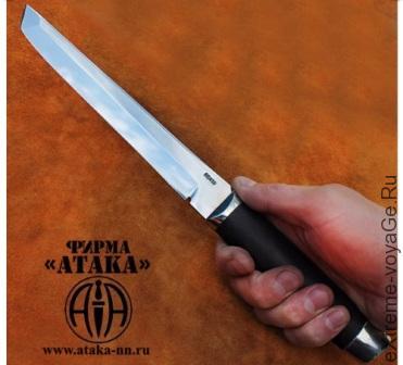 Нож АТАКА Танто с клинком длиной 21 см Нож АТАКА Танто с клинком длиной 21 см