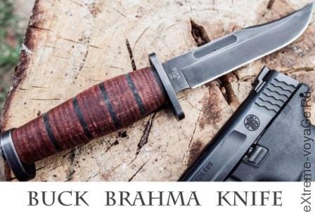 Нож для охоты и бушкрафта Buck Brahma Knife