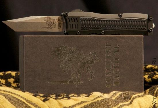 Тактический выкидной нож танто Conquest Tactical Fury Тактический выкидной нож танто Conquest Tactical Fury