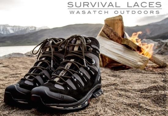 Набор для выживания в шнурках Survival Laces (видео) Набор для выживания в шнурках Survival Laces (видео)