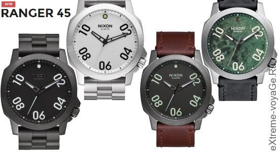 Наручные часы путешественника Nixon Ranger 45 Наручные часы путешественника Nixon Ranger 45